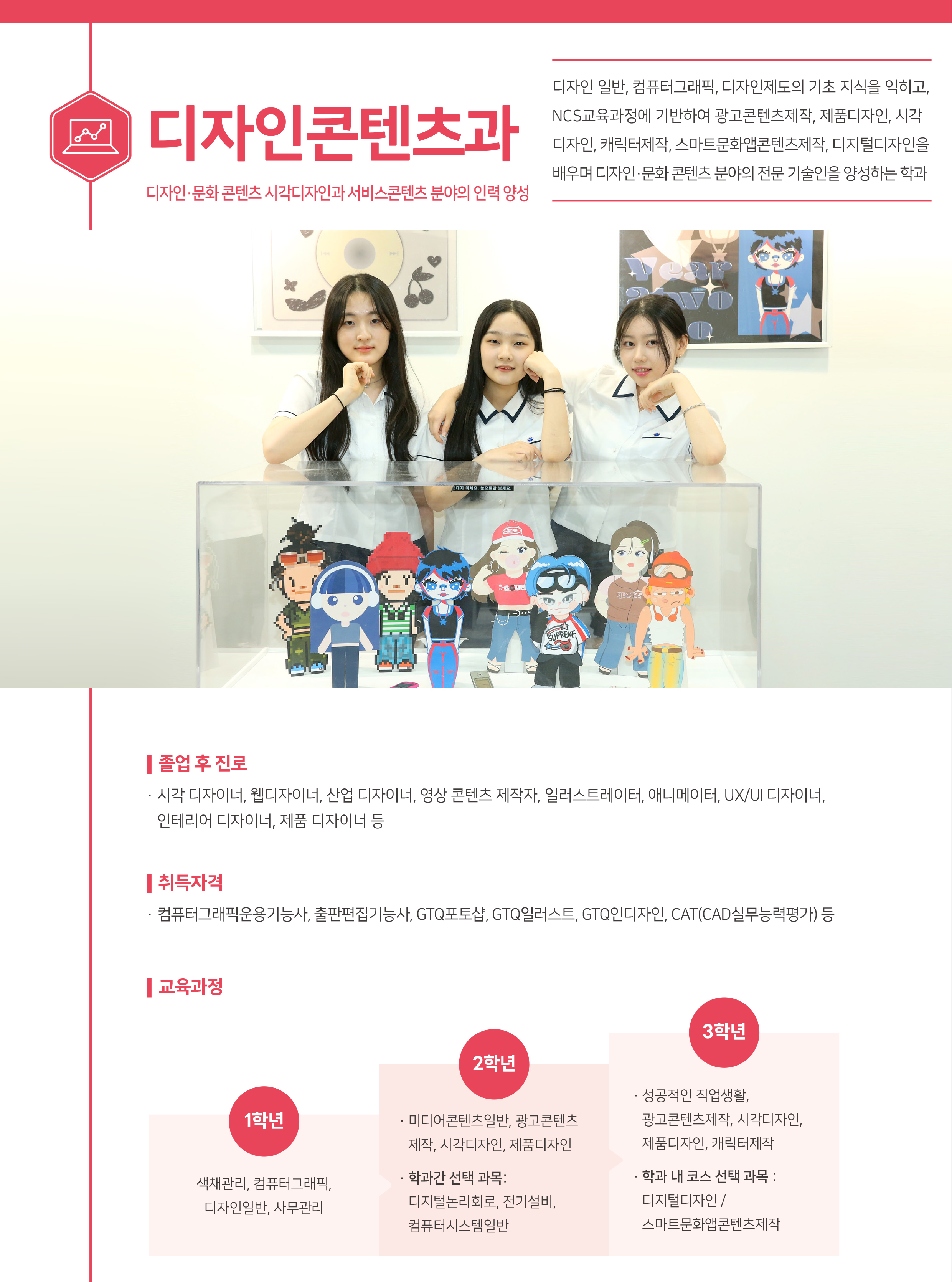 디자인컨텐츠과 이미지